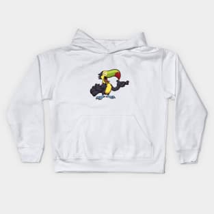 Cute Cartoon Toucan Kids Hoodie